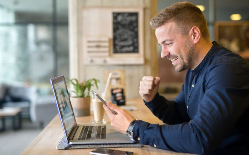 happy-freelancer-with-tablet-laptop-computer-coffee-shop happy-freelancer-with-tablet-laptop-computer-coffee-shop